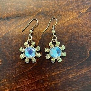 Flower Gem Earrings